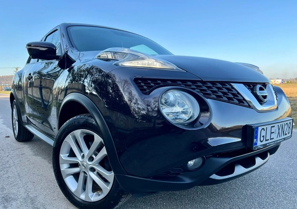 Nissan Juke cena 42900 przebieg: 167671, rok produkcji 2015 z Lębork małe 529